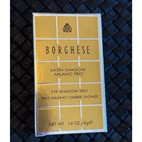 BORGHESE - NWT Satin Shadow Milano Trio Eyeshadow Palette in #8 "Terra Toscana" - Picture 2 of 15